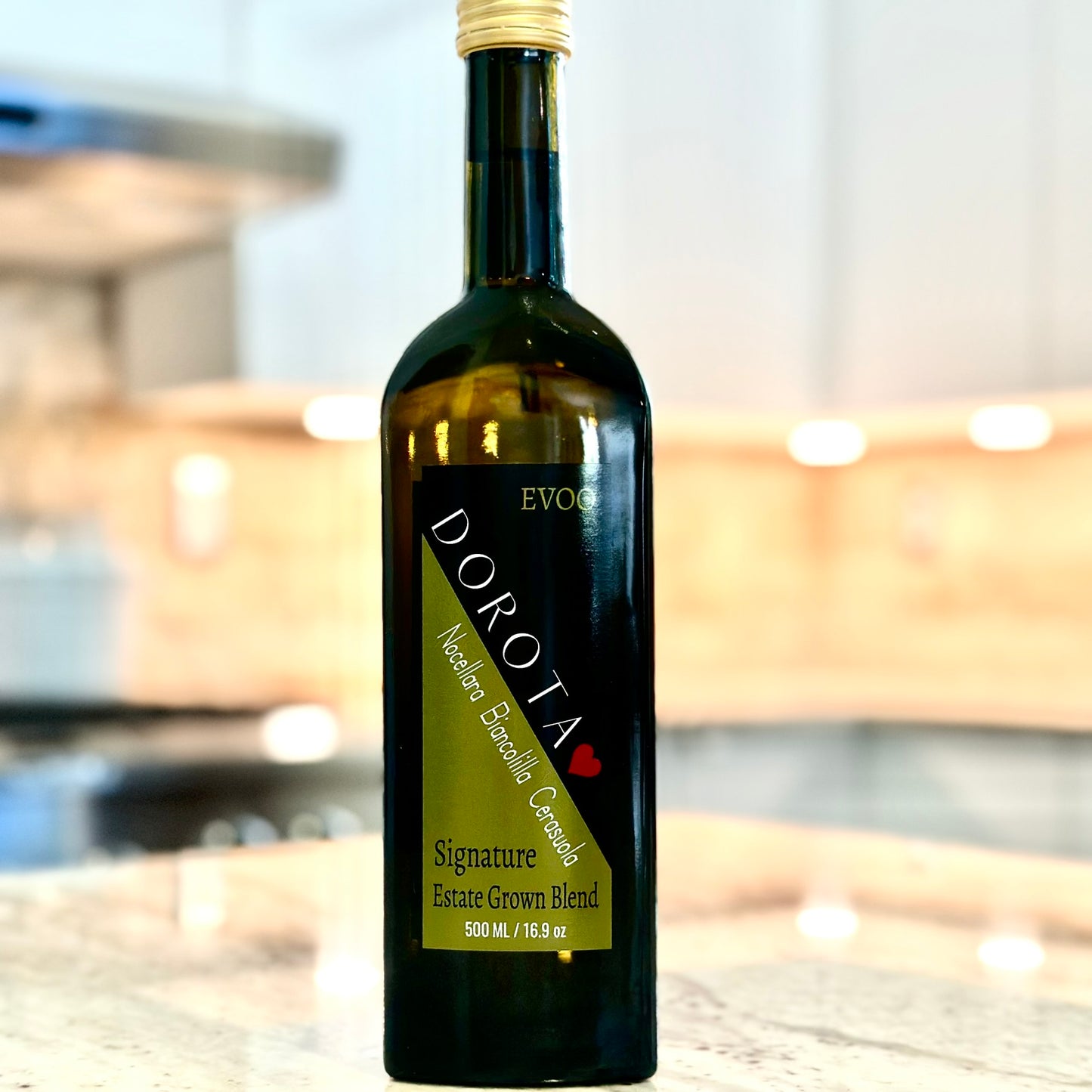 500mL bottle of Signature Sicilian Organic EVOO