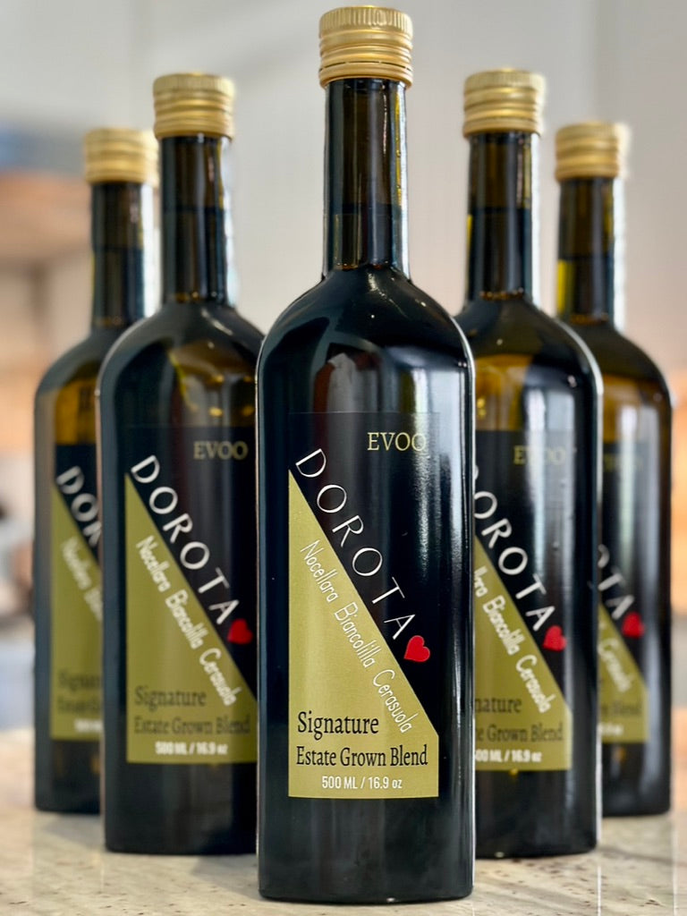 DB Signature Sicilian‑Style Organic EVOO Blend bottle – 500ml / 100ml