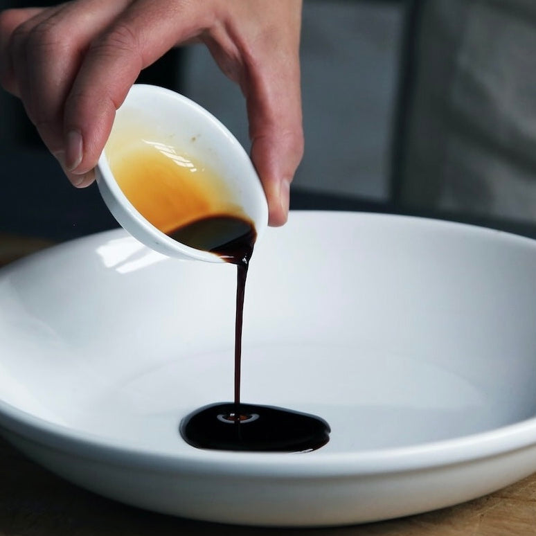 Traditional Style Dark Balsamic Vinegar Glaze