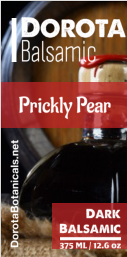 Prickly Pear Dark Balsamic Vinegar / Glaze